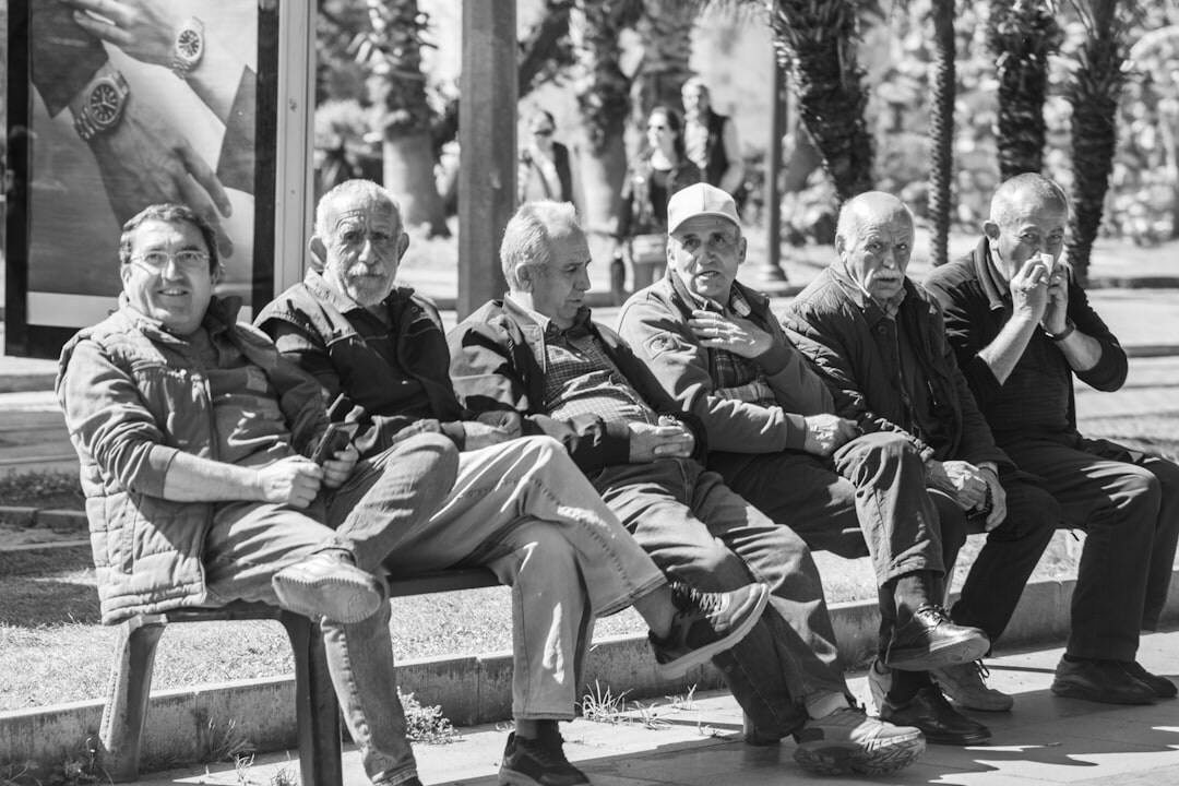 group of radio pioneers vintage photo