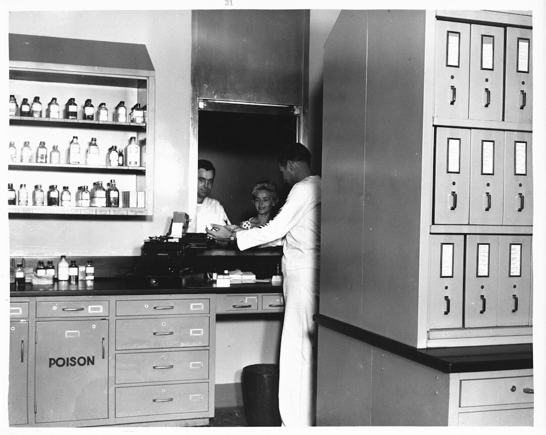 early radio inventor in lab