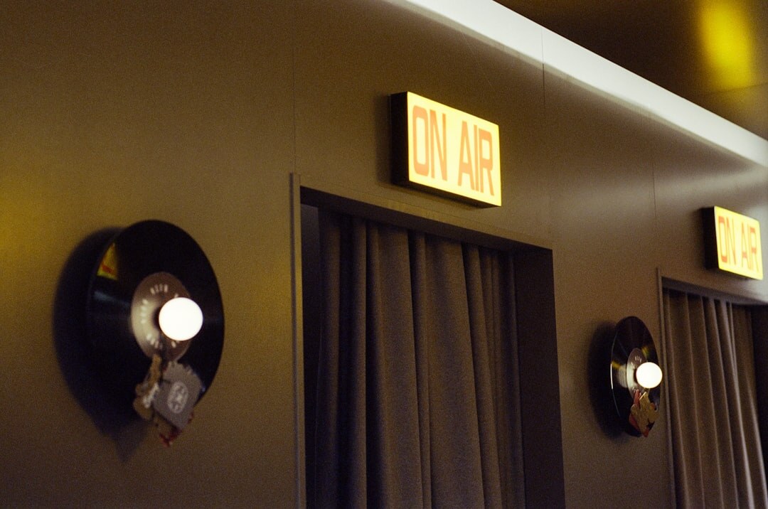 radio broadcasting studio